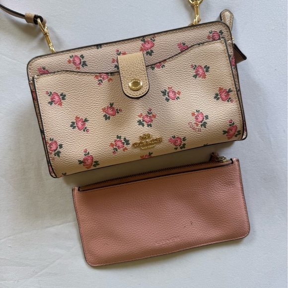 Coach Pop Up Messenger Bag in Floral Bloom crossbody bag - Picture 10 of 13